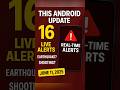 "Android 16 Just Launched a Life-Saving Feature! june 2025 update #short