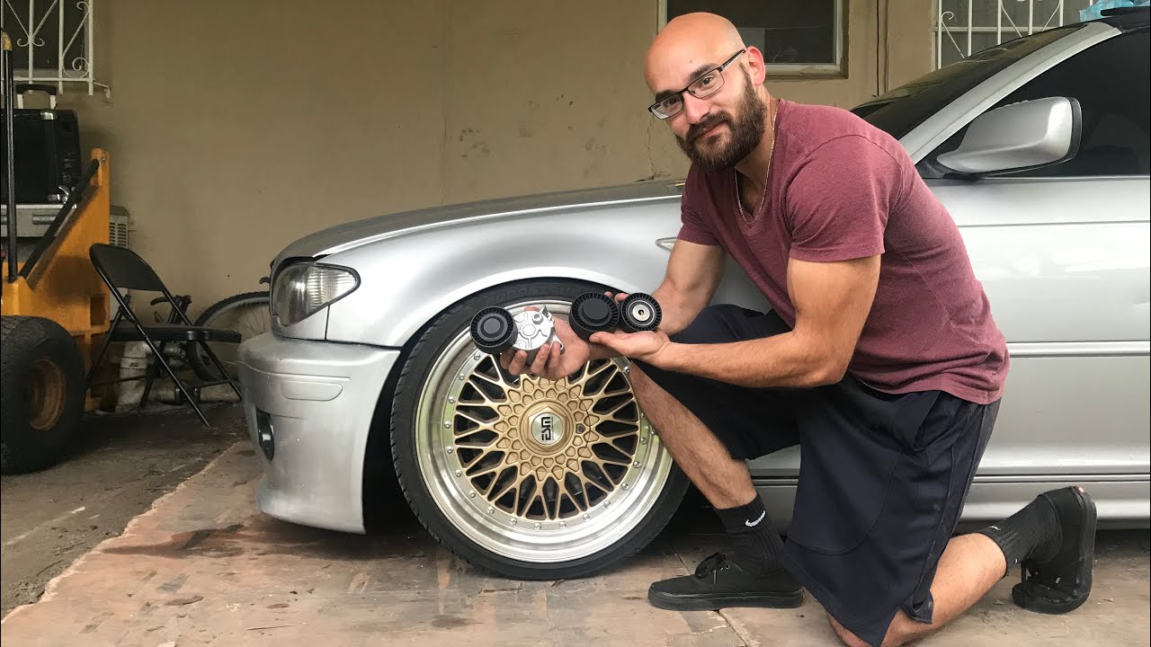E46 Tensioner and Pulley replacement DIY YouTube