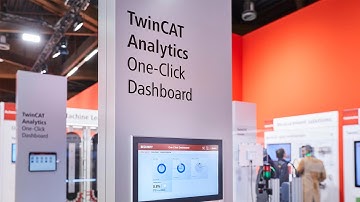 TwinCAT Analytics One-Click Dashboard