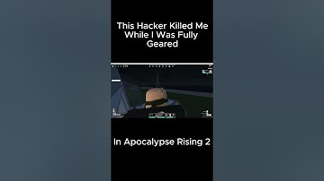 This HACKER Killed Me While Fully LOADED In Apocalypse Rising 2