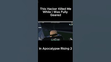 This HACKER Killed Me While Fully LOADED In Apocalypse Rising 2
