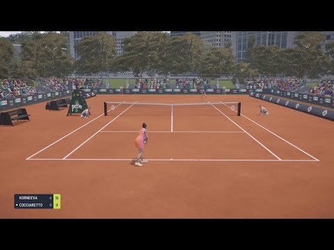 Video Korneeva vs Cocciaretto ROLAND GARROS 2026 Wta Grande Slam