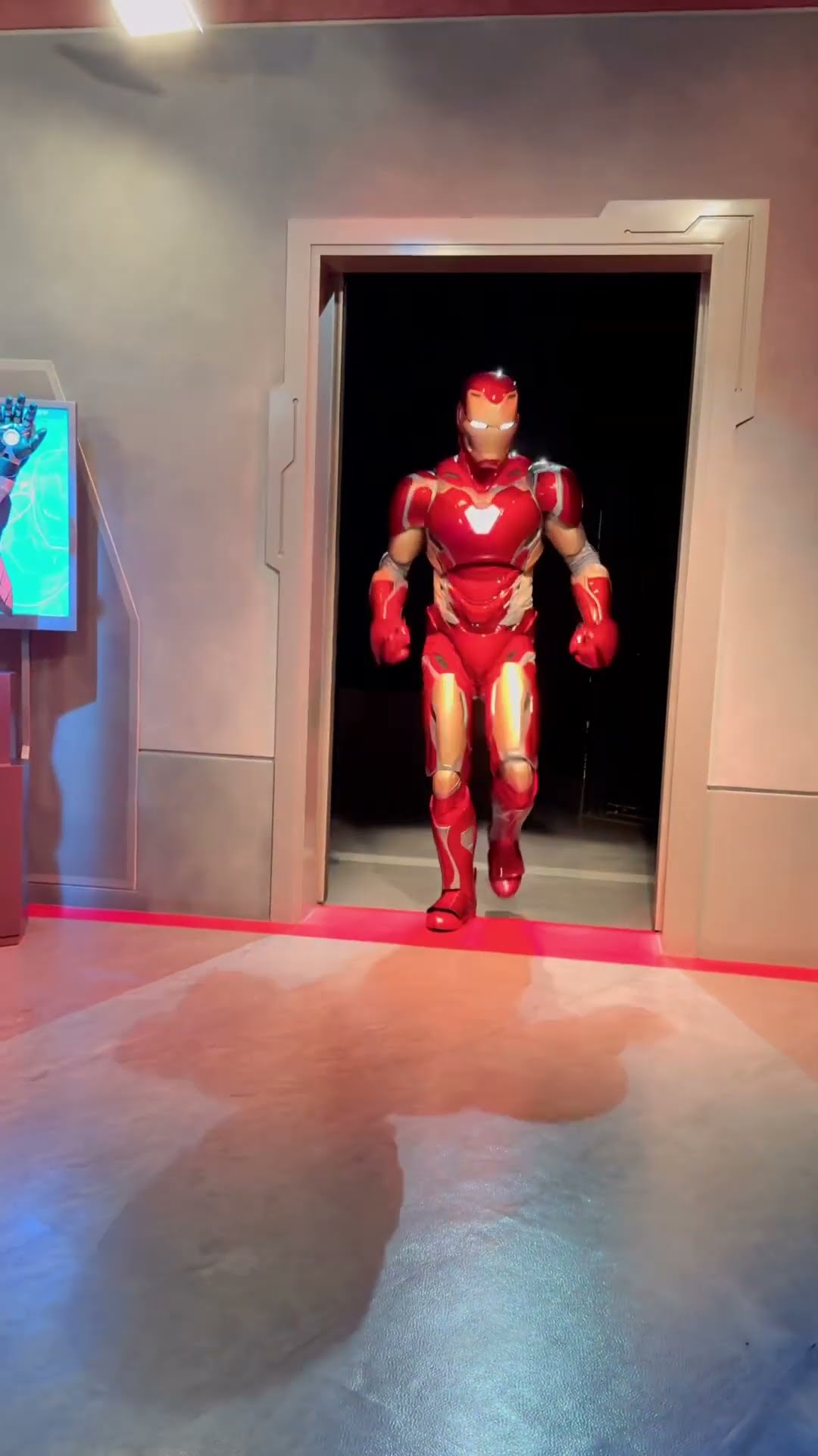 Iron Man surprise for daughter ????❤️✅????