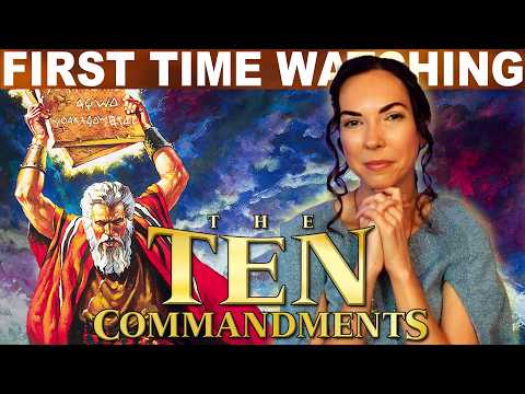 THE TEN COMMANDMENTS (1956) MOVIE REACTION! (PART 1)