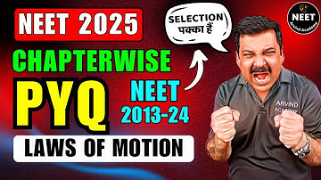 LAWS OF MOTION 🚀PYQ