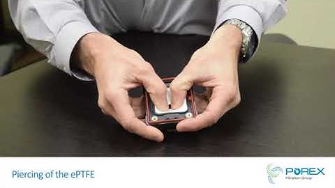 Battery safety vent demo: POREX Virtek® sintered PTFE vs. expanded PTFE