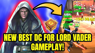 New BEST Datacron For Lord Vader! Destroy Galactic Legends Jabba & JMK! Galaxy of Heroes.