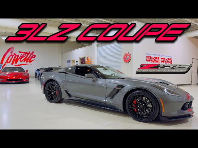 2016 Shark Gray C7 Z06 at Corvette World! - YouTube