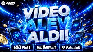 FC 26 | 💸 100 Pick, WL Ödülleri, FP Paketleri… Ortalık Yandı! 🔥