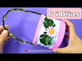 Veja 6 idéias super lindas com GARRAFAS 😍 FAÇA VOCÊ MESMO!