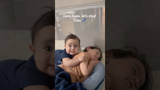 Big brother ditched their play date 😂 #siblinggoals #funny #shorts #babies