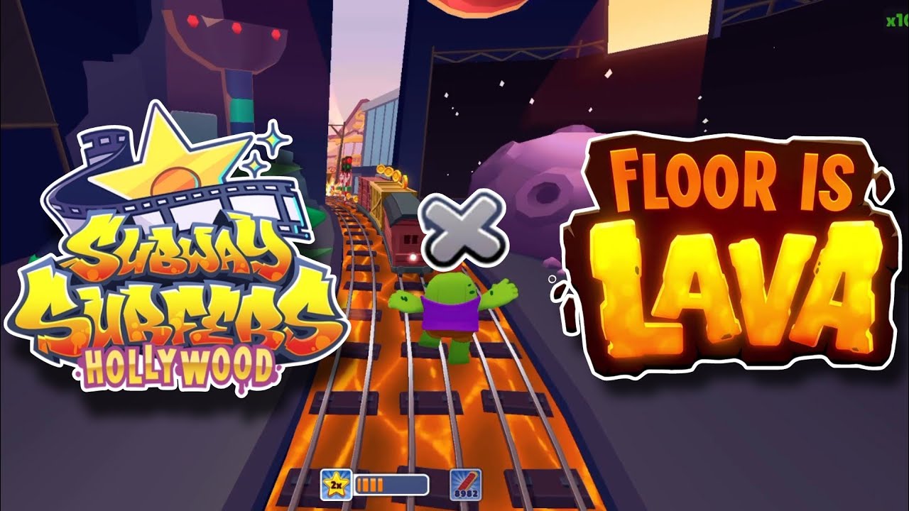 ⭐ Subway Surfers : Hollywood X Subway City FLOOR IS LAVA 🔥🔥 on Subway Surfers World Tour 2025 ⭐