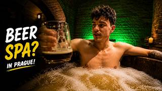 I Tried Bathing in Beer... Famous Praga Beer Spa!