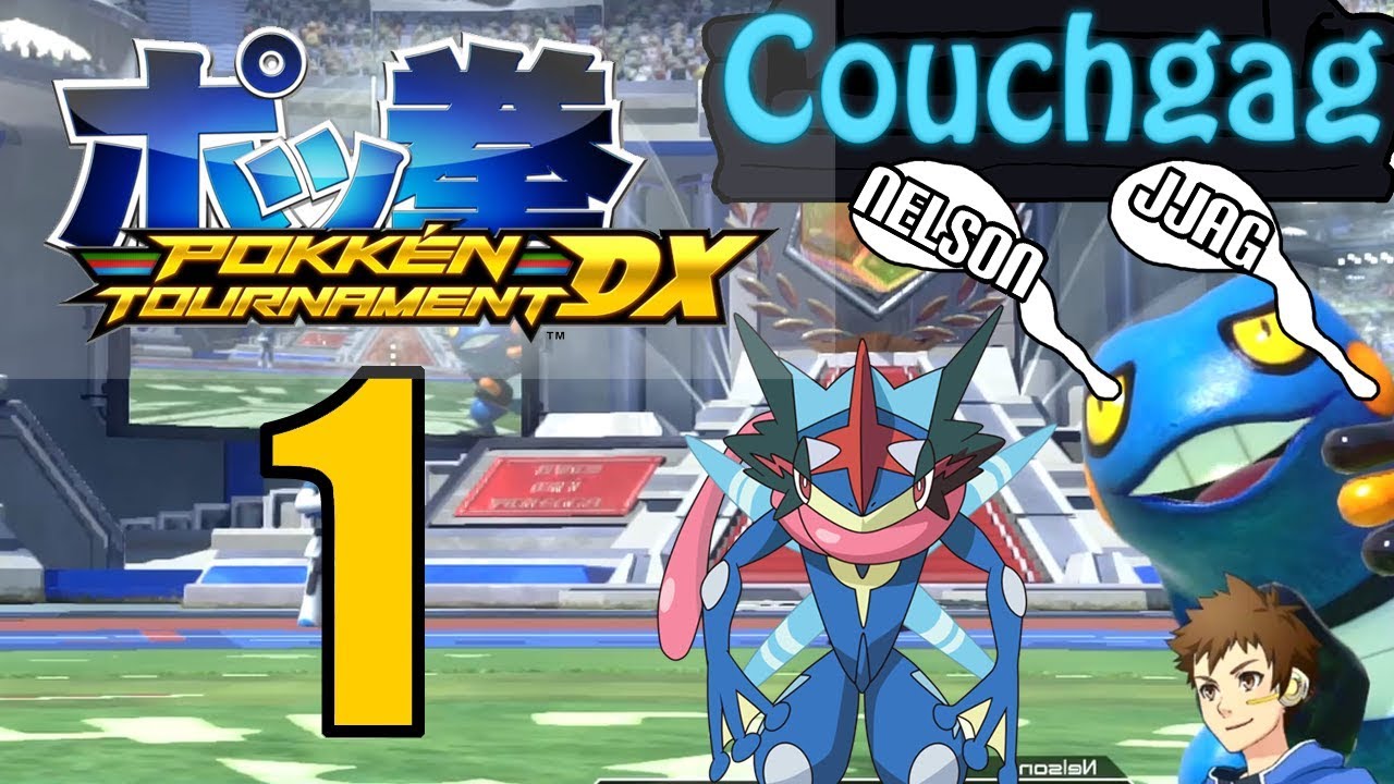 Pokken Tournament DX - Episode 1: Ash Greninja?! - Couchgag