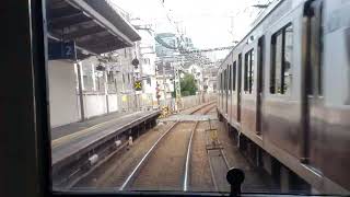京急1065F 1165H特急高砂行　神奈川新町～京急川崎発車　前面展望