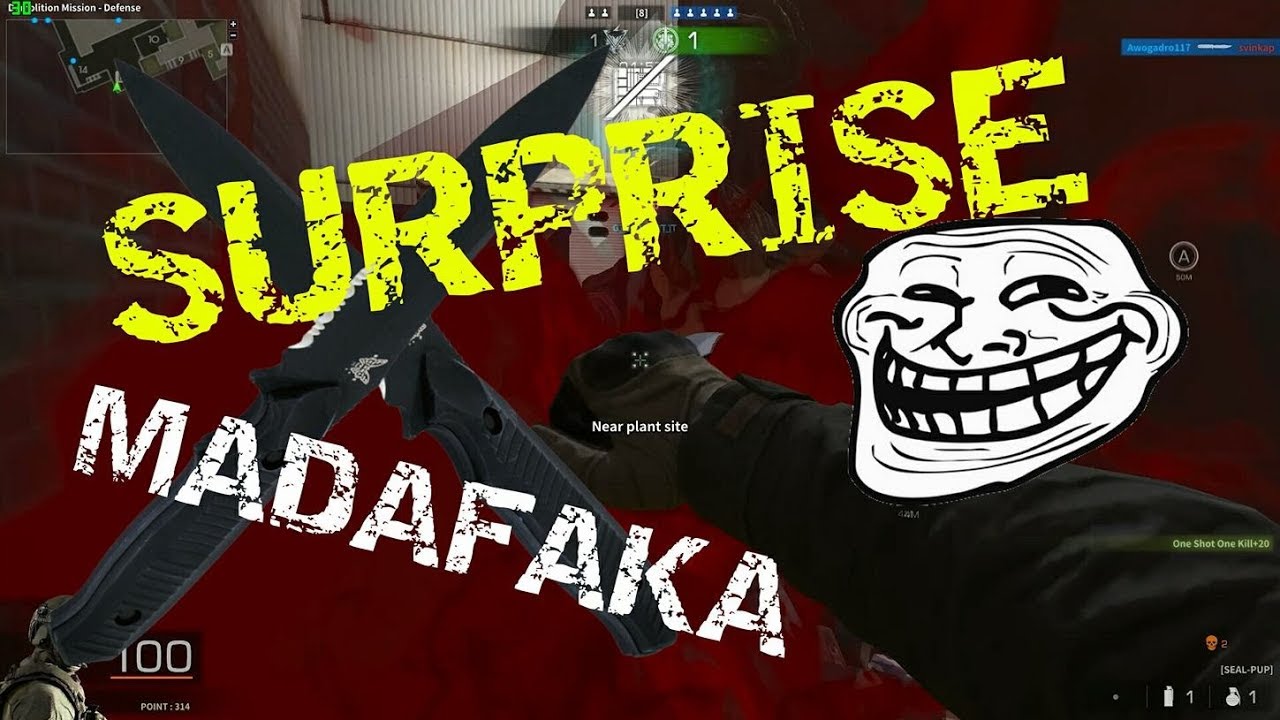 KNIFE KILL x2 | Black Squad (1080p)