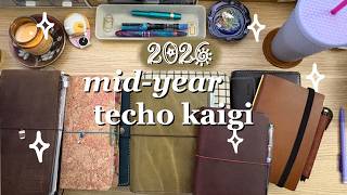 planning journaling analog system updates 2026 mid-year review Jibun Techo Hob Weeks Nolty