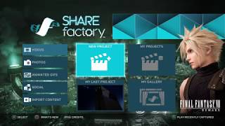 SHAREfactory | Final Fantasy 7 Remake Theme