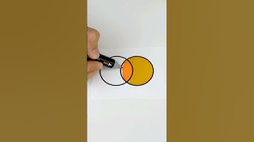 😍Coloring Circles Perfectly ❤️Oddly Satisfying video | Relax and Relieve Stress Before Sleep👍