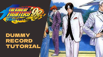 KOF98UMFE: How To Set Training Dummy