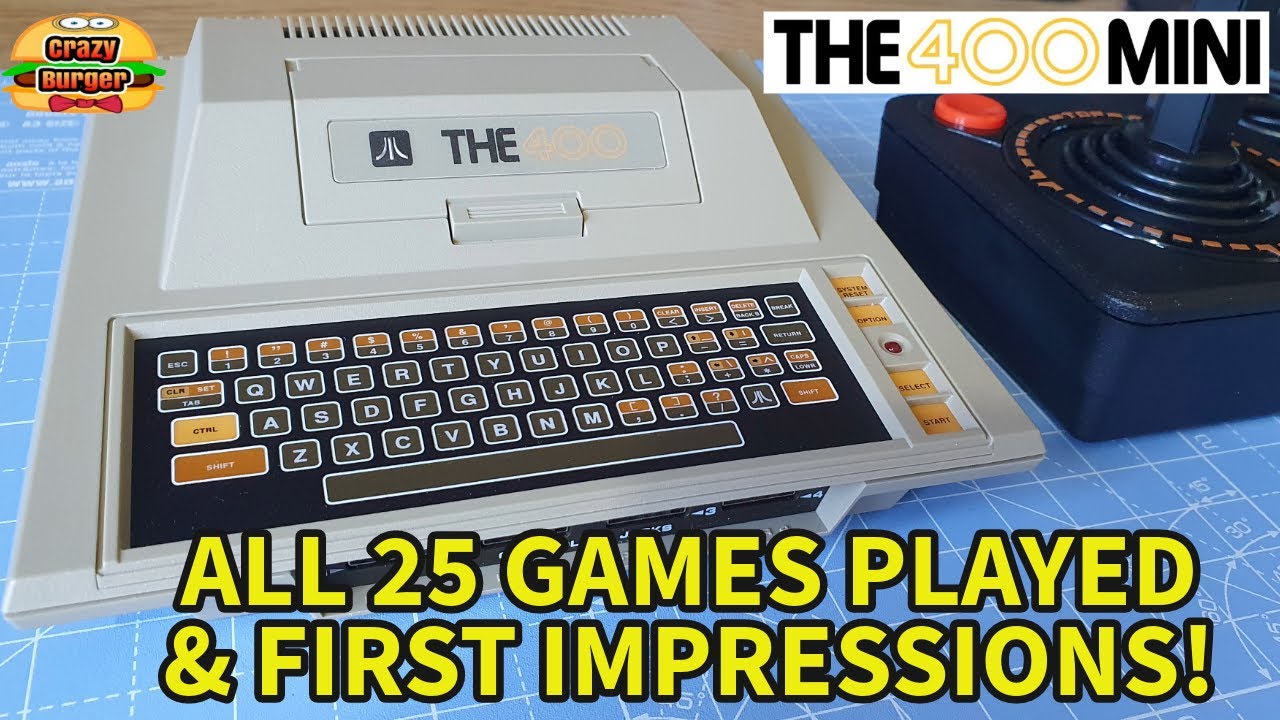 THE400 Mini - ALL 25 Games Played & First Impressions! - YouTube