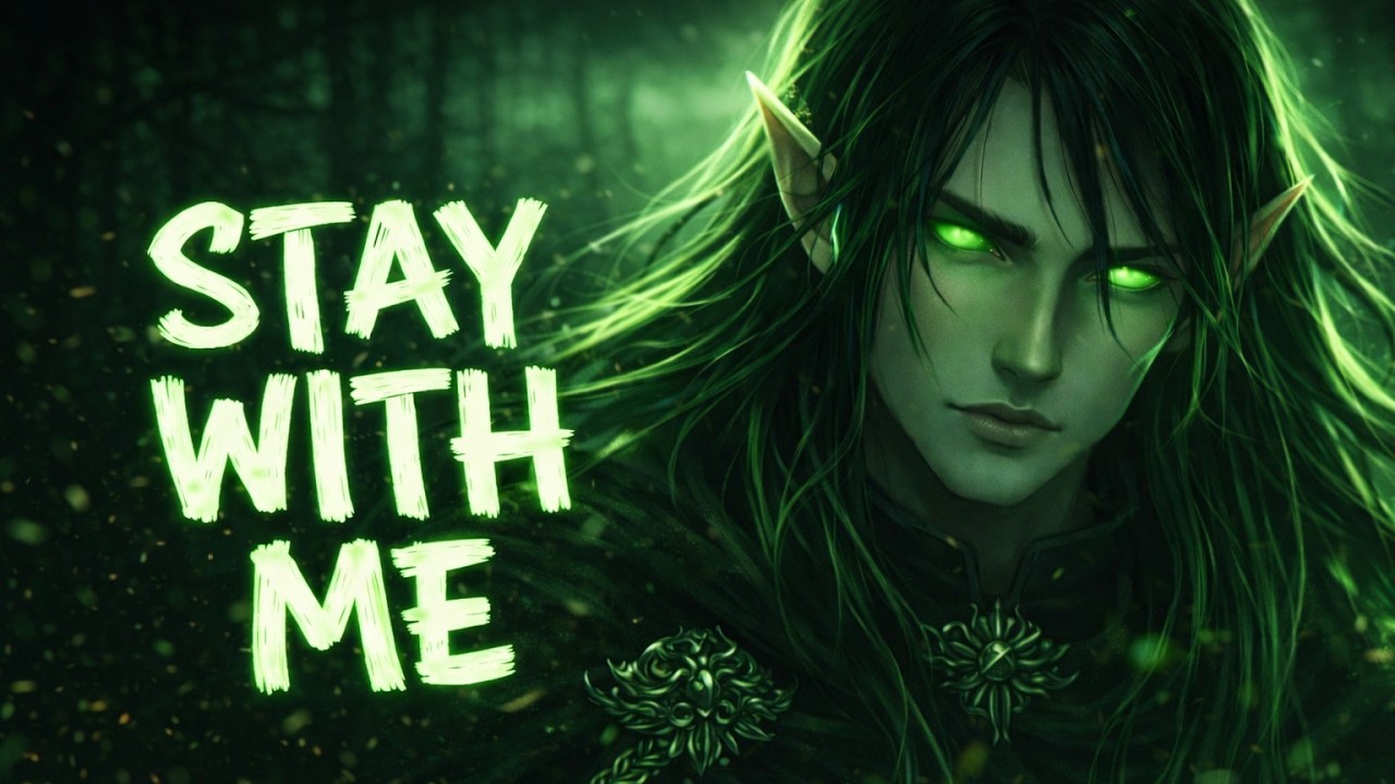 Stay With Me | A Dark & Obsessive Folk Ballad (Lyric Video)
