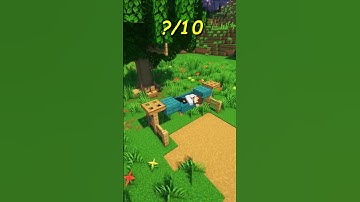 Simple Hammock in Minecraft 🌴🛏🌴