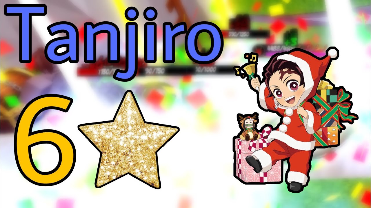 Tanjiro 6 Star Showcase Christmas Points Demon Slayer Tower Defense YouTube