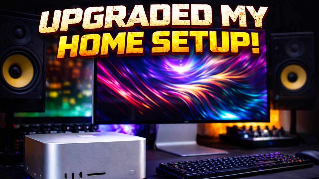 This Upgrade Changed Everything… My New Home Studio Setup