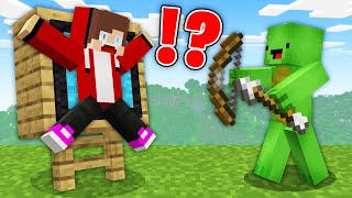 Why Mikey HURT JJ in Minecraft? - Maizen