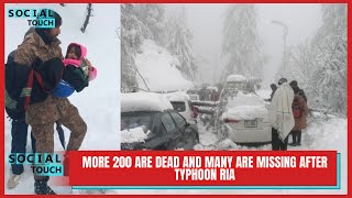 Heavy Snowfall Incident Kills 21 at  Murree Hill Station in Pakistan | Social Touch