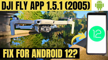 NEW DJI FLY APP UPDATE 1.5.1 (2005) ANDROID - HOW TO INSTALL  DJI MAVIC MINI / MAVIC AIR 2S