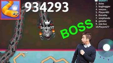 Boss Left Out The Snake.Io Map 🐍Most Aggressive Epic Gameplay |#snakeio #gaming