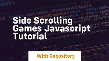 Side scrolling games javascript tutorial