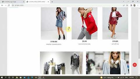 Source Code Web Bán Hàng Thời Trang Sử Dụng Laravel Framework 8