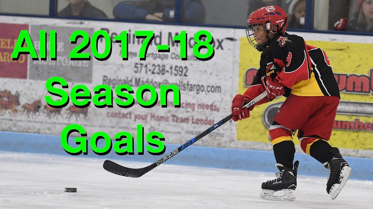 All The Goals Scored by Jun During 201718 Ice Hockey Season YouTube