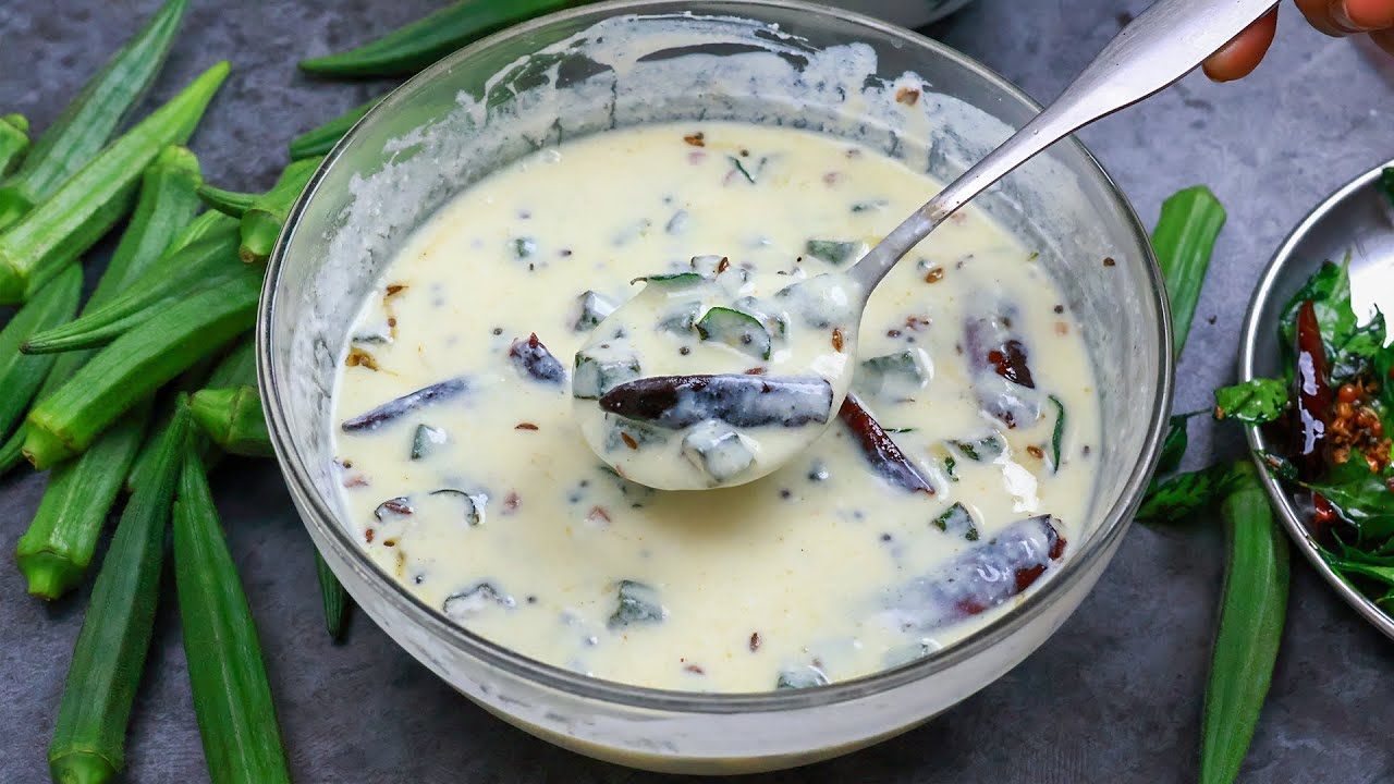 Bendakaya Perugu Pachadi | Raita with Ladysfinger (New 2024 Recipe)