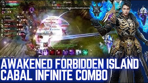 CABAL INFINITE COMBO SEA AWAKENED FORBIDDEN ISLAND GUILD DUNGEON RUN 🔥