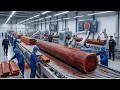 Inside $10M Red Sandalwood Factory 🌳💎 | How Rare Wood Becomes Luxury Goods (Full Process)