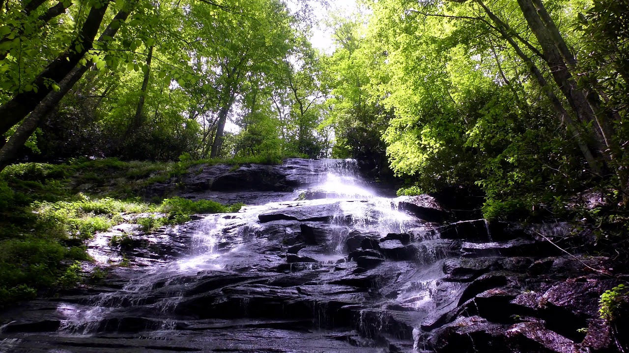 3 Hours - Cascading Waterfall - Recharging Nature Sounds of Discovery Falls