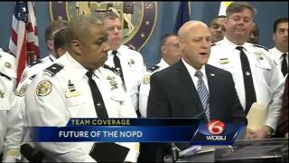 Commander sworn in as interim NOPD superintendent