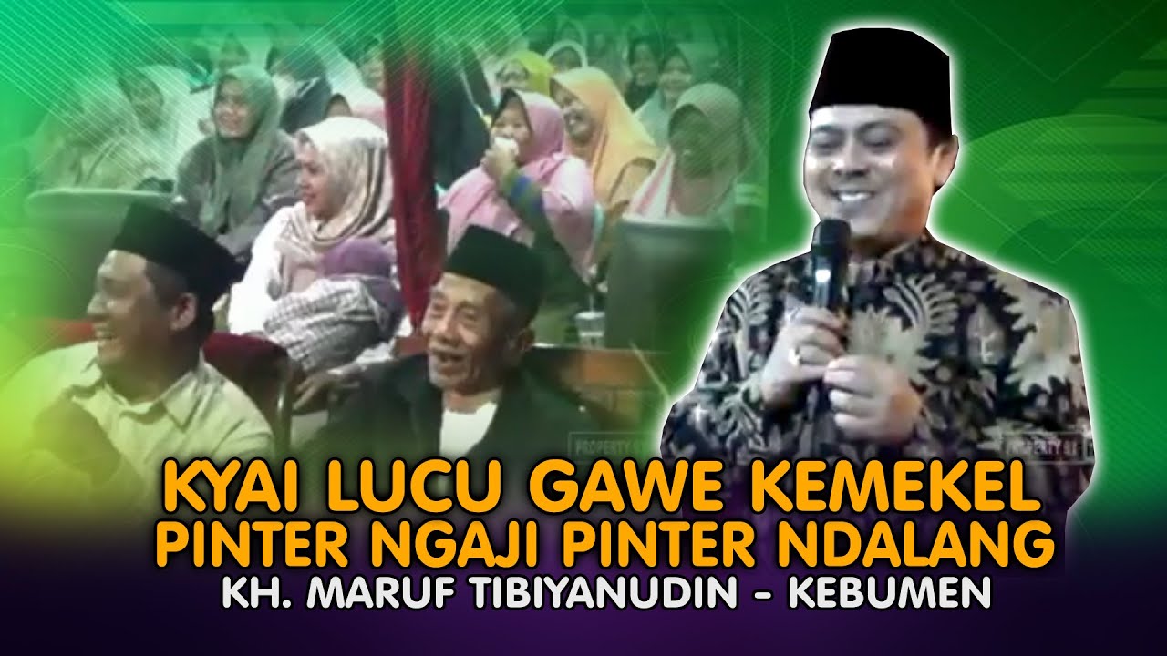 Ngaji Ngapak Lucu KH  Maruf Tibiyanudin Rowokele Kebumen di Pangandaran