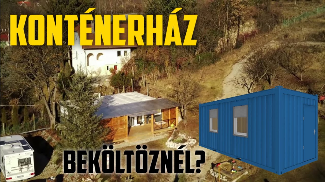 Te beköltöznél? - Konténerház egy panellakás áráért