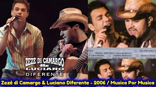 💿CD Zezé di Camargo & Luciano - Diferente 2006 / O Pior Disco da