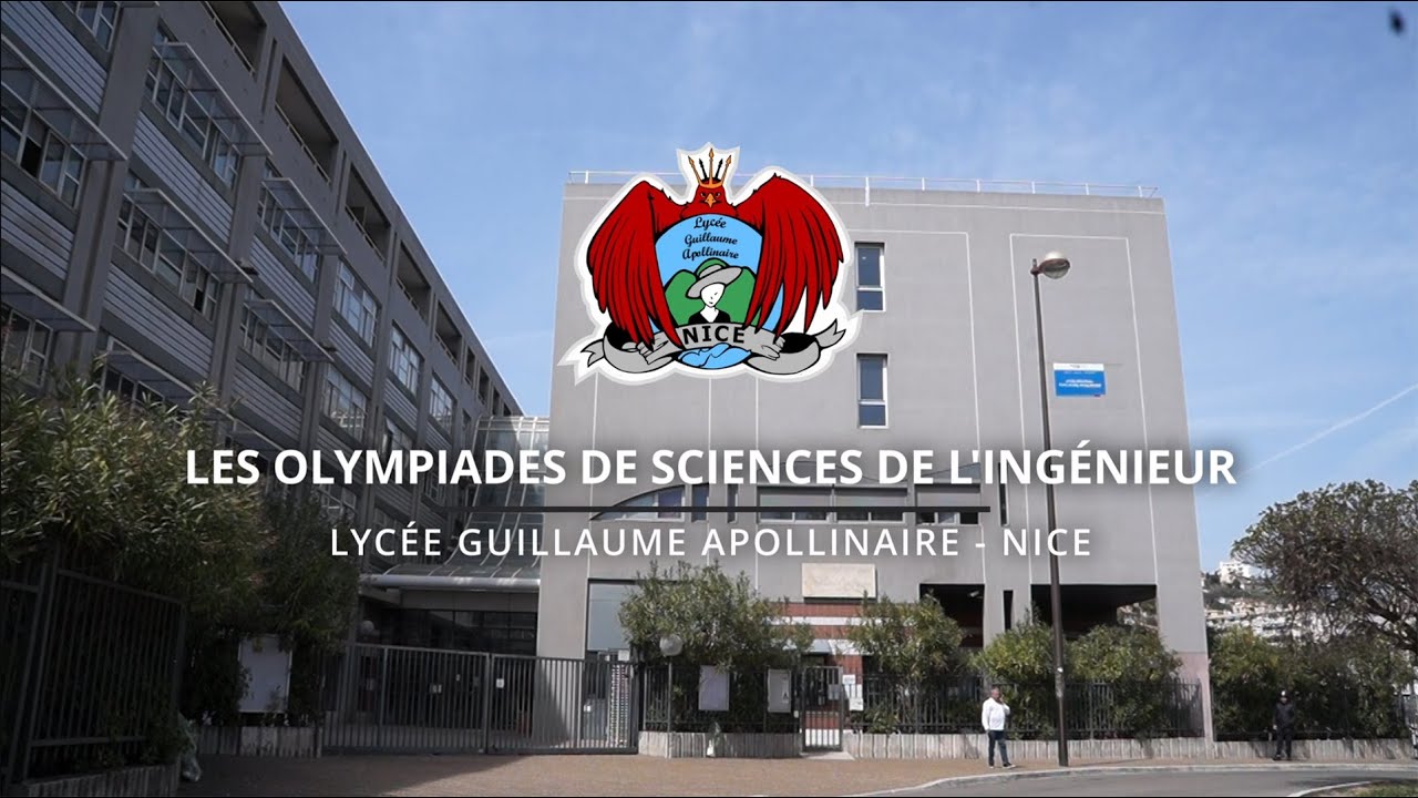 Les Olympiades de Sciences de l'Ingénieur Lycée Guillaume APOLLINAIRE