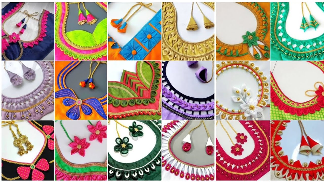 New trending blouse neck design in tamil 