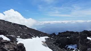 Etna Mountain Top view #viral #youtubeshorts #shorts #entertainment #snowfall #catania #sicily