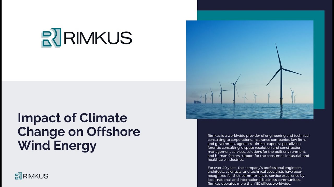 Impact of Climate Change on Offshore Wind Energy
