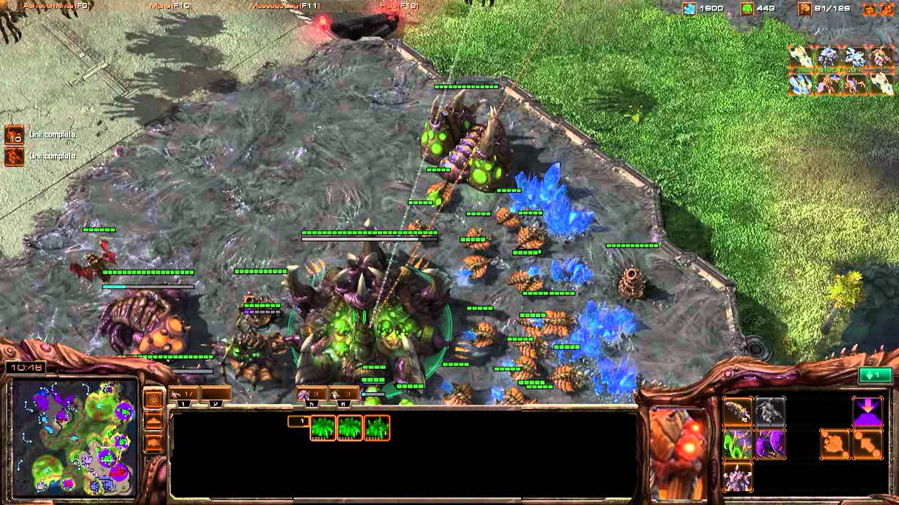 Starcraft 2 - Monobattle: Zerglings!