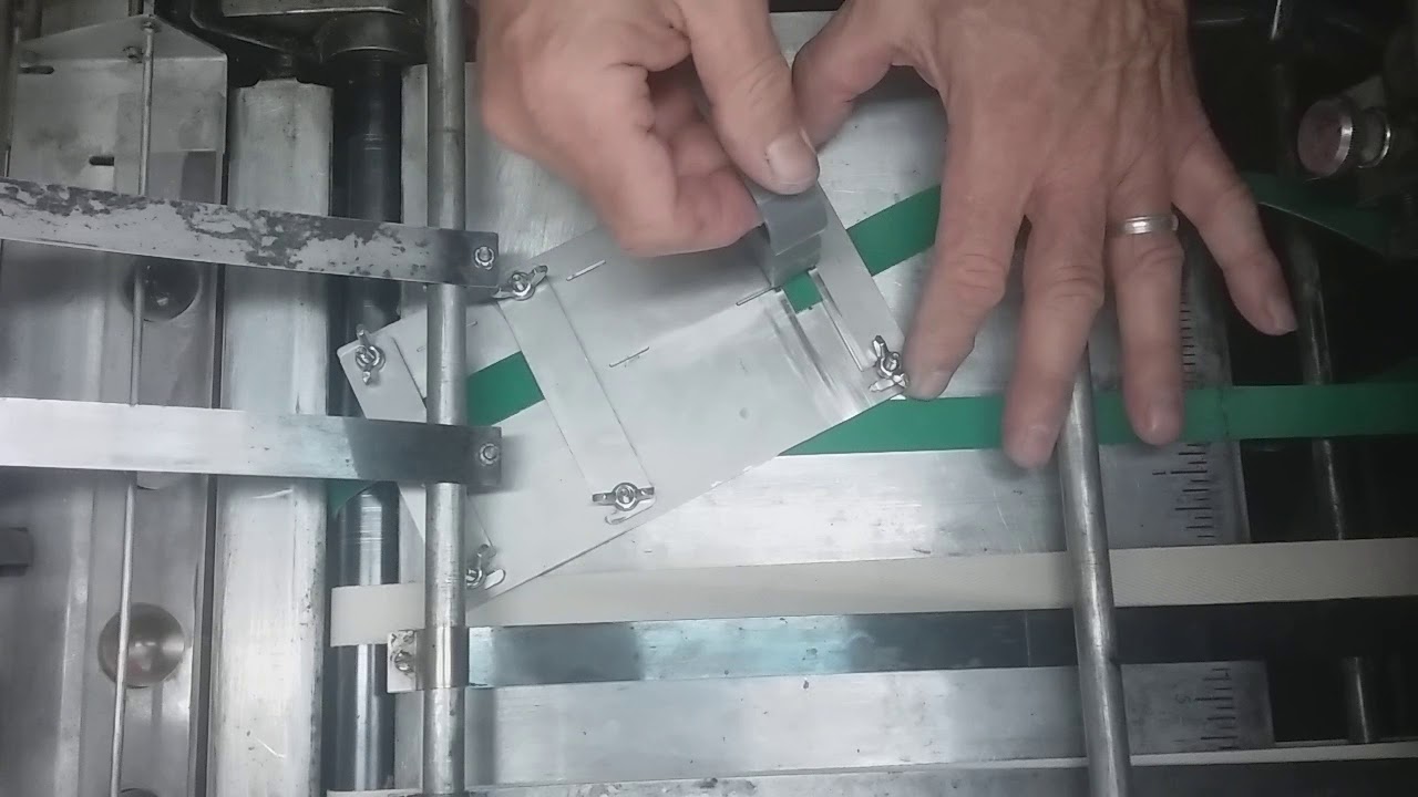 Bonding process on Habasit F1 tape/belting material Video 1 YouTube